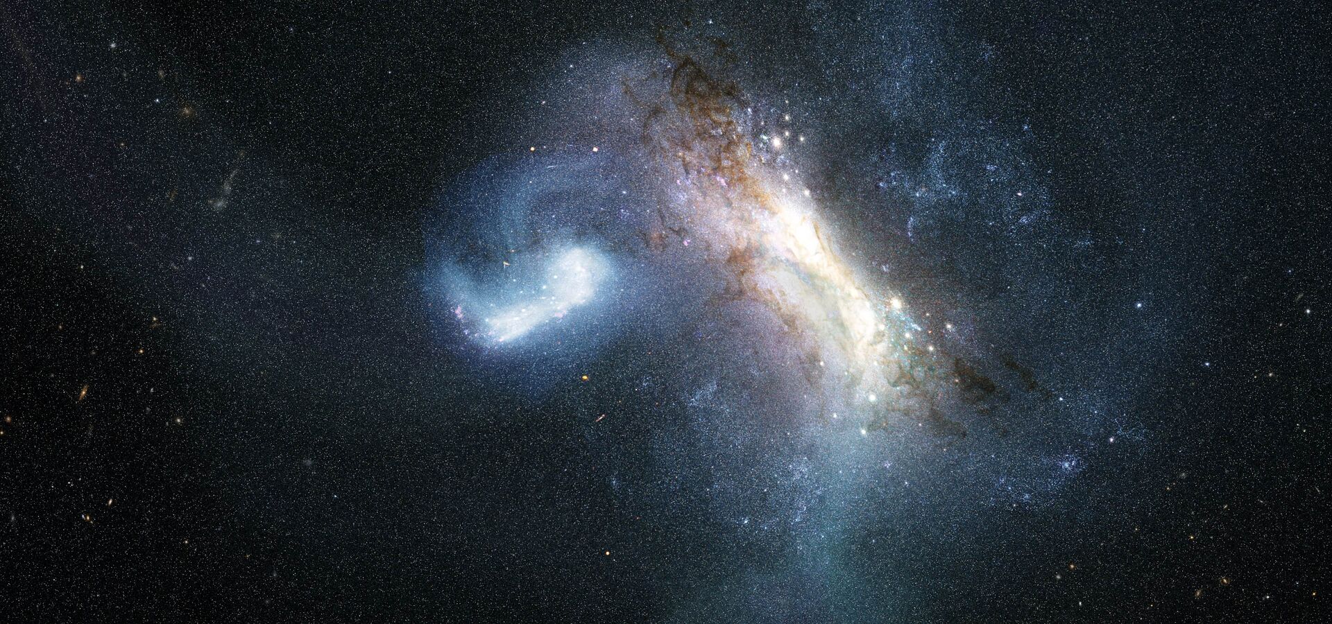 LKH Milky Way merger (artist’s impression)