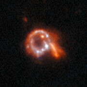 An anomaly from Hubble’s archive — Collisional ring galaxy
