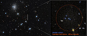 Dark galaxy CDG-2 near Perseus Cluster (annotated)