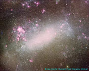 Ground-based view of the Large Magellanic Cloud | ESA/Hubble