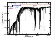 UV spectral energy distribution of β Pictoris in eHST