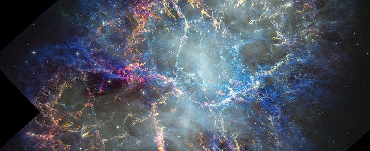 Crab Nebula (2024 Hubble image)