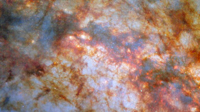 The smouldering heart of a celestial cigar