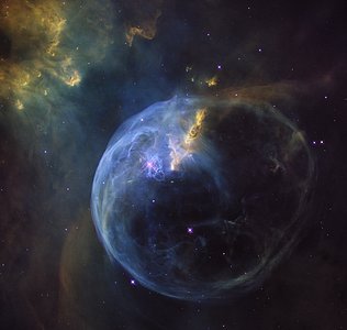 Still from Hubblecast 92: 26th anniversary