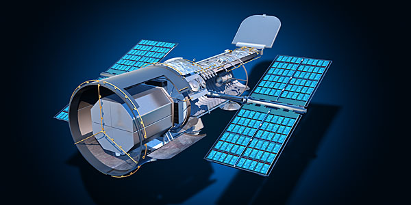 Hubble exploded view