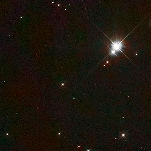 Location of candidate progenitor companion to Tycho's supernova [WFPC2]