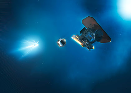 NASA's Deep Impact spacecraft [artist's impression]