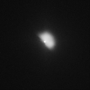 Hubble captures Deep Impact's collision with a comet (view 64 minutes after impact)