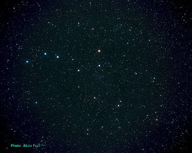 The Ursa Major constellation (ground-based image)