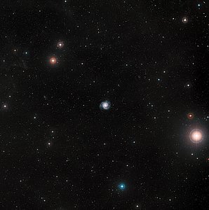 The Phantom Galaxy M74 from the DSS (ground-based image)