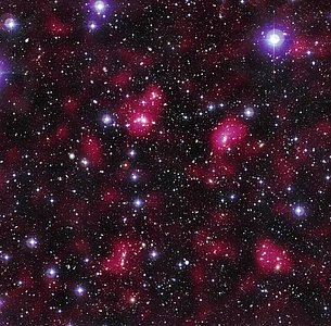 Hubble maps dark matter web in a large galaxy cluster