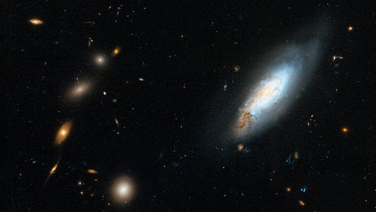Coma Galaxy Cluster (Detail 1)