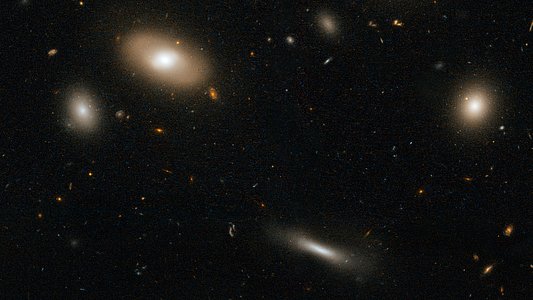 Coma Galaxy Cluster (Detail 2)