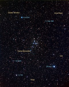 Constellation region near Arp 194 (ground-based image)