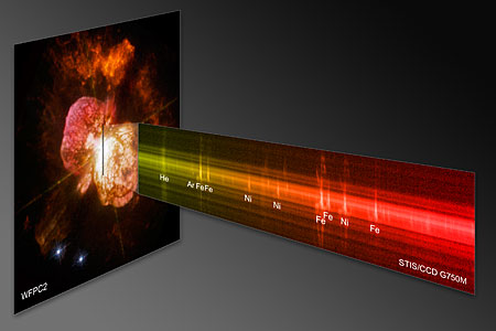 Probing the last gasps of the doomed star Eta Carinae