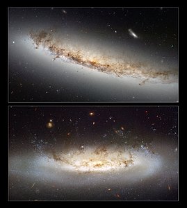 Ram pressure stripping galaxies NGC 4522 and NGC 4402
