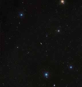A wide-field view of the region around NGC 4710 (ground-based image)