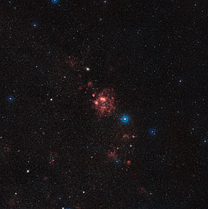 Overview of the Large Magellanic Cloud (ground-based image)