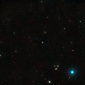 Wide-field view of NGC 1073 and its surroundings (ground-based image)