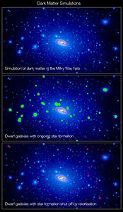 A swarm of dark matter around the Milky Way