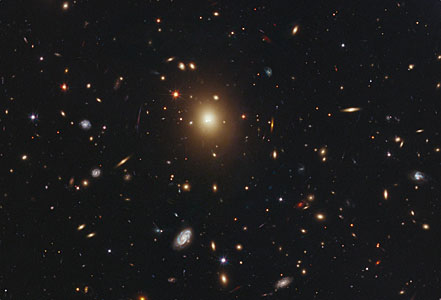 Brightest galaxy in Abell 2261