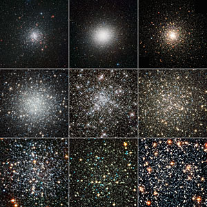 Globular clusters seen by Hubble and ESO