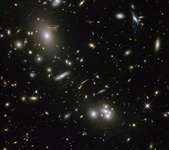 Hubble image of Abell 68