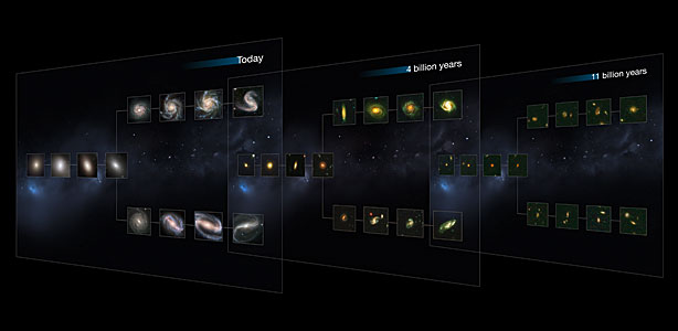 CANDELS galaxies reveal the Hubble Sequence throughout the Universe's history