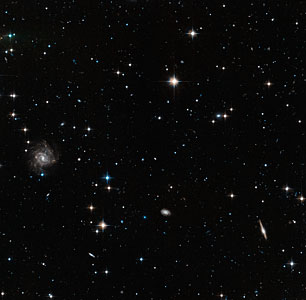 Area of Centaurus A halo probed by Hubble