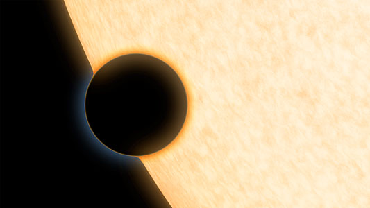 Artist illustration of planet HAT-P-11b
