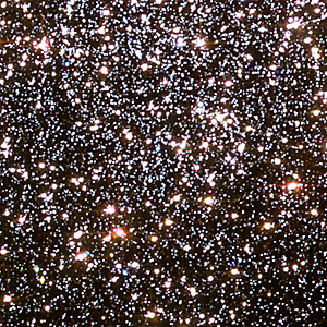Central regions of 47 Tucanae