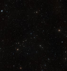 Wide-field image of Abell S1063 (ground-based image)