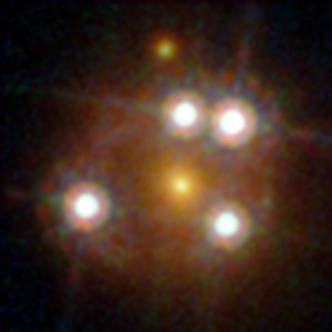Lensed quasar