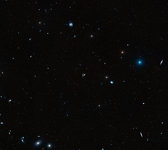 Wide-field image of NGC 4298 and NGC 4302 (ground-based image)
