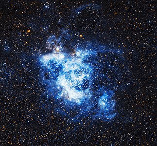 NGC 604 — a gigantic gas cloud in the Triangulum Galaxy