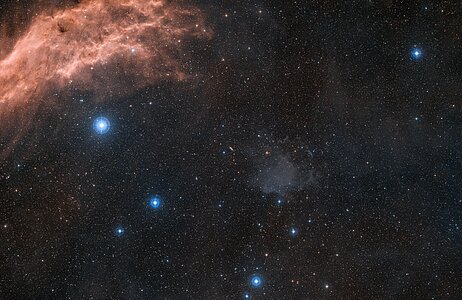Area Around UGC2885 (ground-based image)