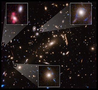 Hubble Examines the Galaxy Cluster MACSJ 1206
