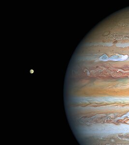 Hubble's View of Jupiter and Europa in August 2020