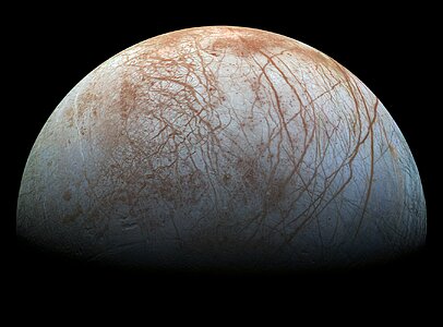Galileo Spacecraft’s Image of Europa