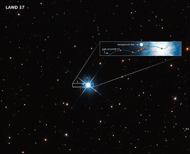 Hubble Uses Microlensing To Measure the Mass of a White Dwarf