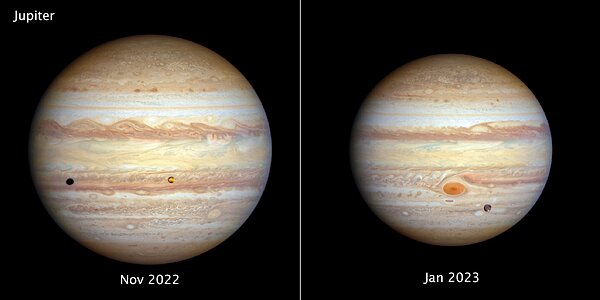 Jupiter (November 2022 and January 2023)
