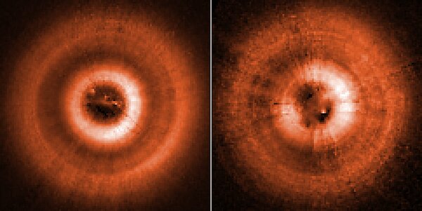 Hubble images TW Hydrae Disc Shadows (clean)