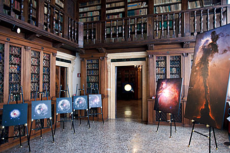 Hubble images on display