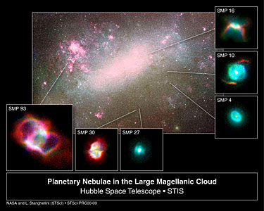 Hubble Surveys Dying Star in the Large Magellanic Cloud