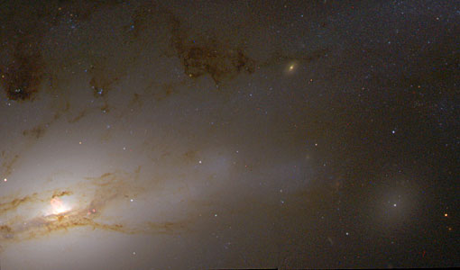 Active Galaxy NGC 4438