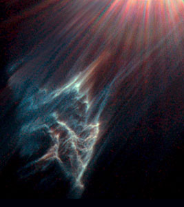 Ghostly reflections in the Pleiades