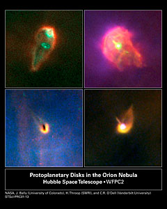 Protoplanetary Disks in the Orion Nebula