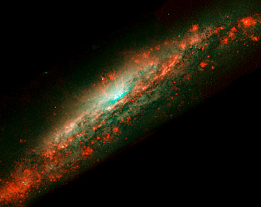 Baby Burp in Galaxy's Core (Galaxy View)