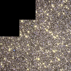 Peering into the Core of a Globular Cluster