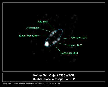 Hubble Hunts Down Binary Objects at the Fringe of Our Solar System